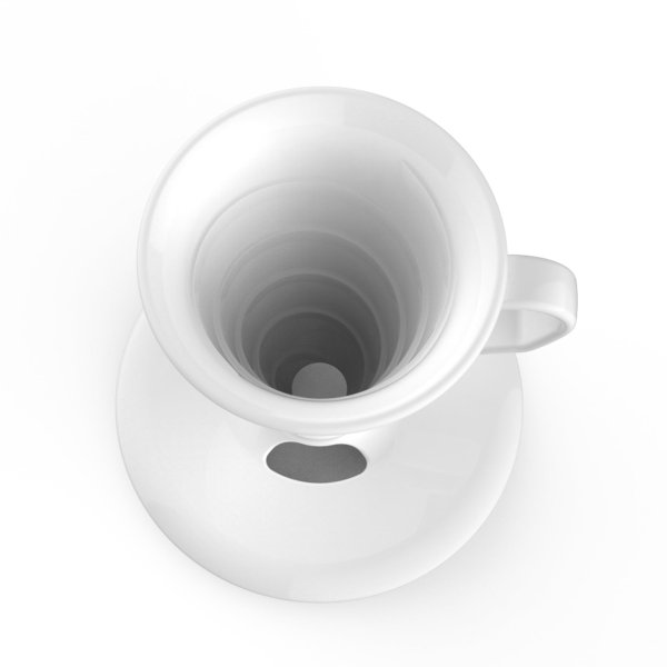 画像3: CONICAL30 Tarachine シングル コーヒードリッパー１杯用 / 有田焼 / 無地ホワイト (3)